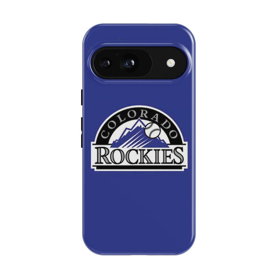 Colorado Rockies Logo On Blue Google Pixel 9 | 10 Pro Case