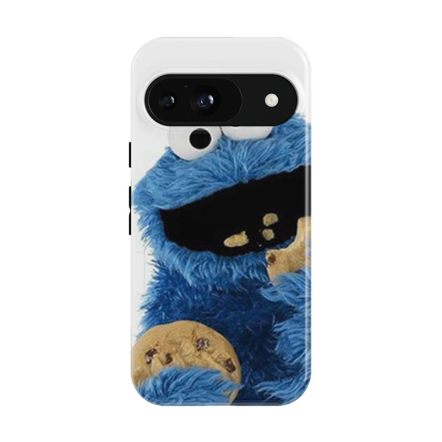 Cookie Monster Eating Cookies Google Pixel 9 | 10 Pro Case