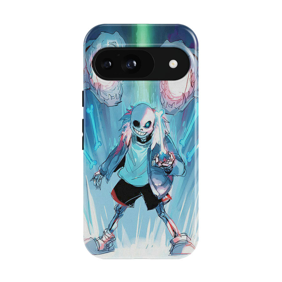 Cool Undertale Sans Dragon Fanart Google Pixel 9 | 10 Pro Case