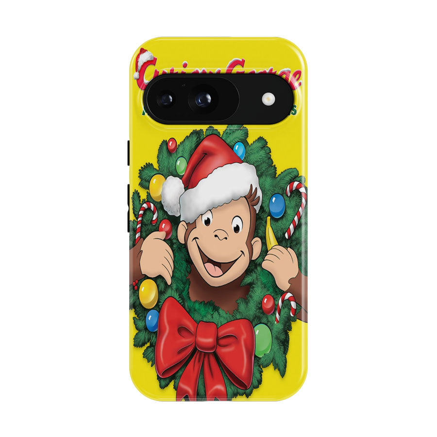 Curious George A Very Monkey Christmas Google Pixel 9 | 10 Pro Case