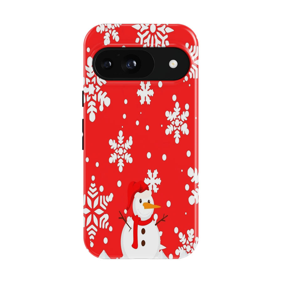 Cute Snowman Design For Christmas And Winter Google Pixel 9 | 10 Pro Case