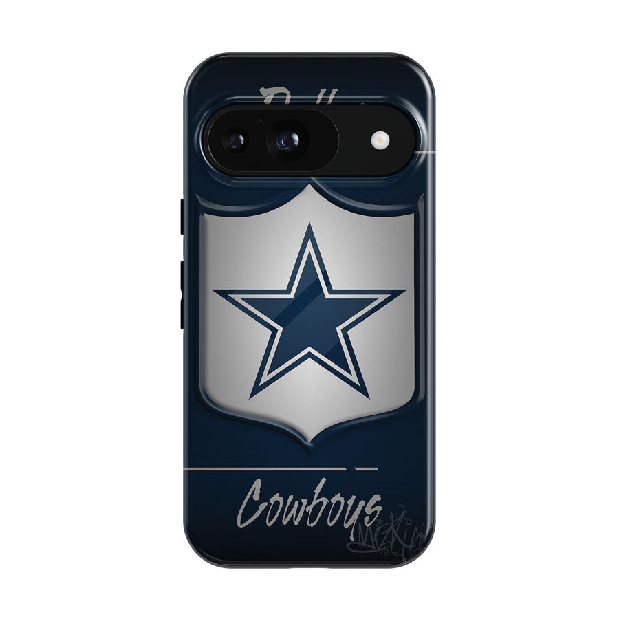 Dallas Cowboys, Blue, Dak Prescott, East Google Pixel 9 | 10 Pro Case
