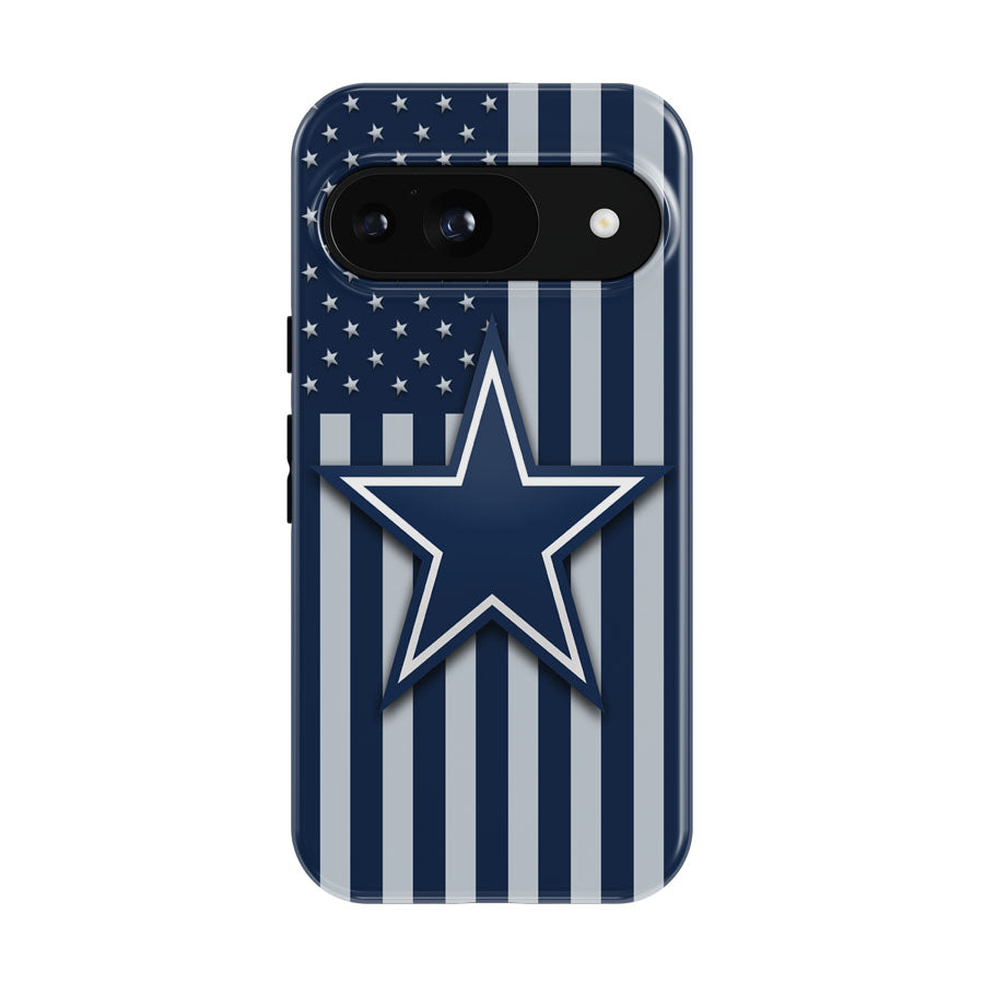 Dallas Cowboys Logo Flag Google Pixel 9 | 10 Pro Case