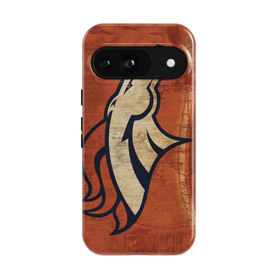 Denver Broncos Cracked Bkg Google Pixel 9 | 10 Pro Case