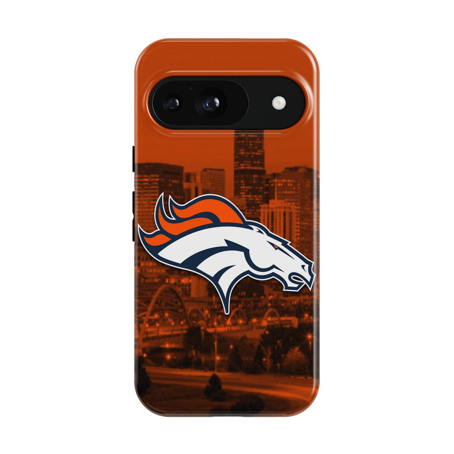 Denver Broncos Emblem Google Pixel 9 | 10 Pro Case