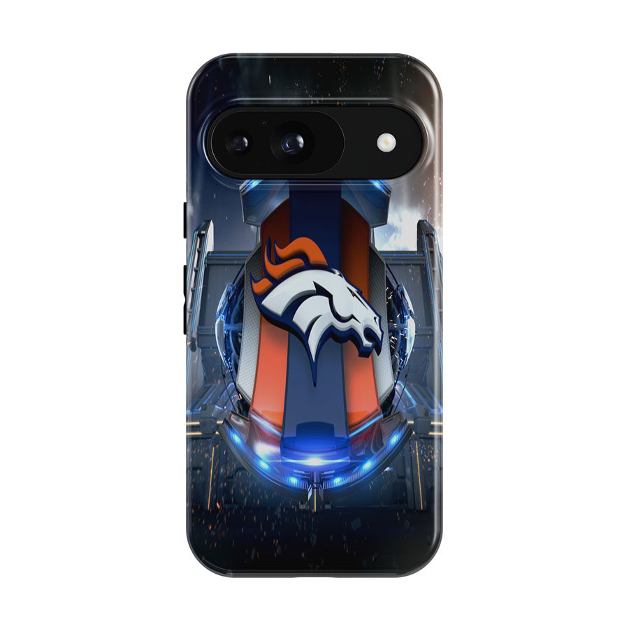 Denver Broncos Football Team Emblem Google Pixel 9 | 10 Pro Case