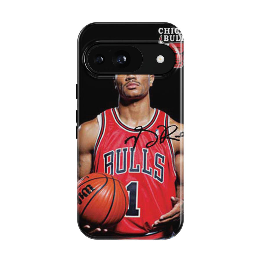 Derrick Rose Blk Bkg Google Pixel 9 | 10 Pro Case