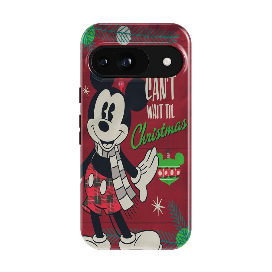 Disney Can'T Wait Til Christmas Mickey Google Pixel 9 | 10 Pro Case