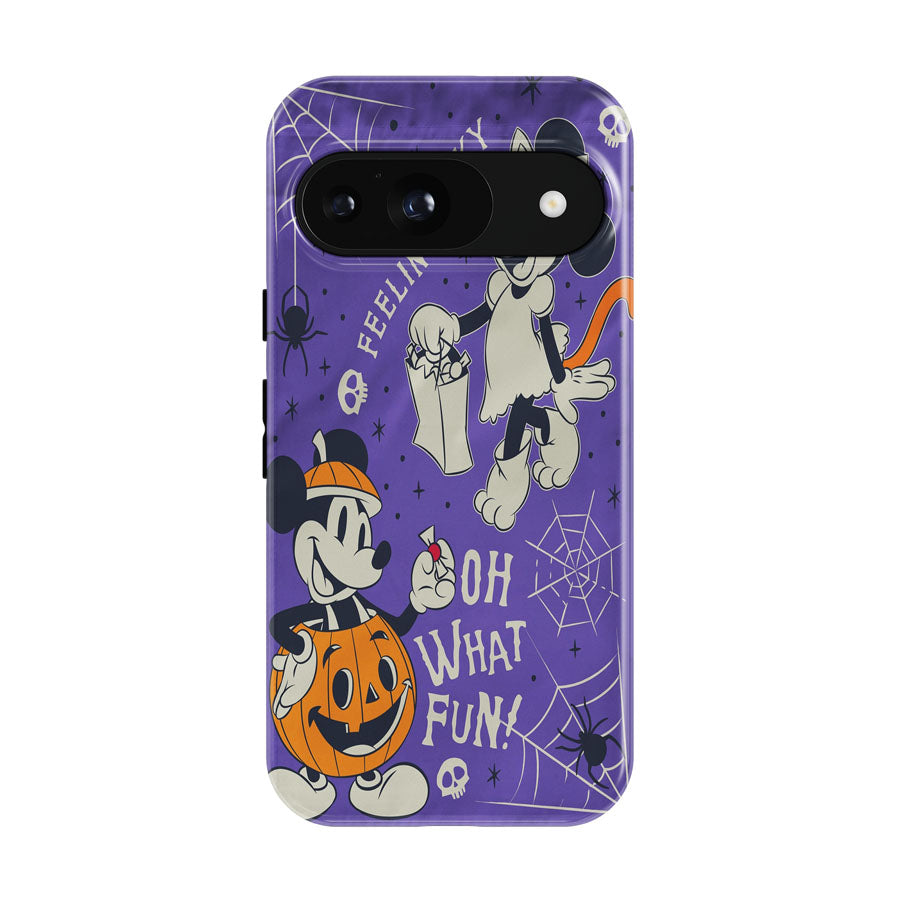 Disney Feeling Spooky Mickey And Minnie Google Pixel 9 | 10 Pro Case