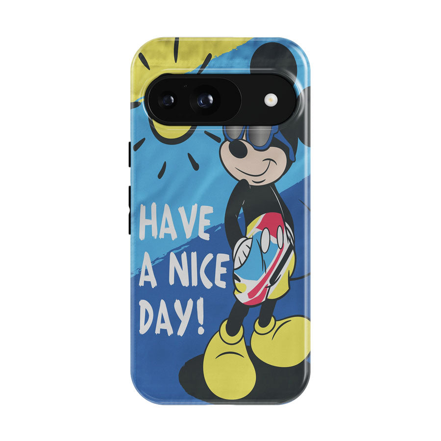 Disney Have A Nice Day Sunny Mickey Google Pixel 9 | 10 Pro Case
