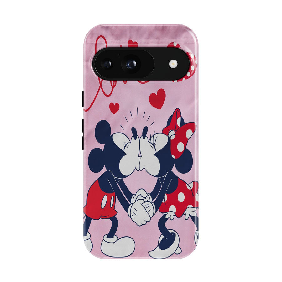 Disney Mickey And Minnie Love Google Pixel 9 | 10 Pro Case