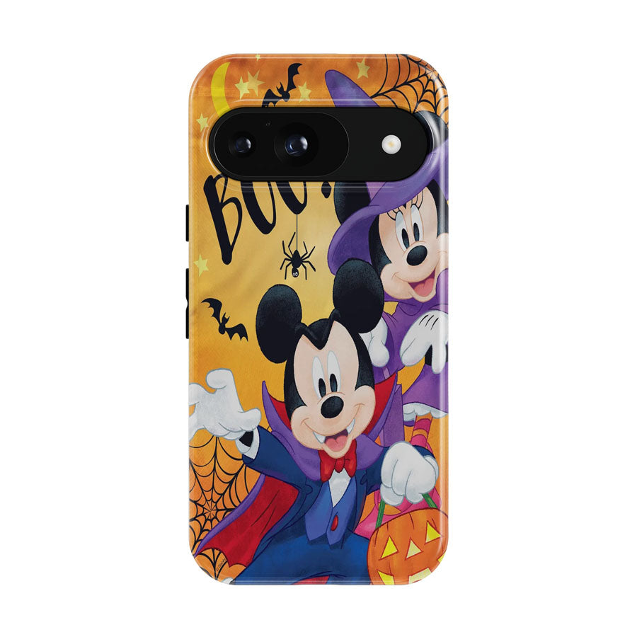Disney Mickey Minnie Boo Halloween Google Pixel 9 | 10 Pro Case