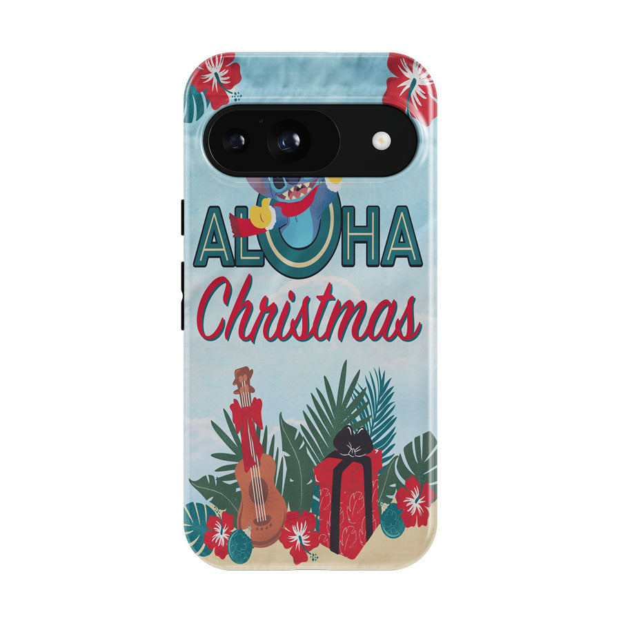 Disney Stitch Aloha Christmas Google Pixel 9 | 10 Pro Case