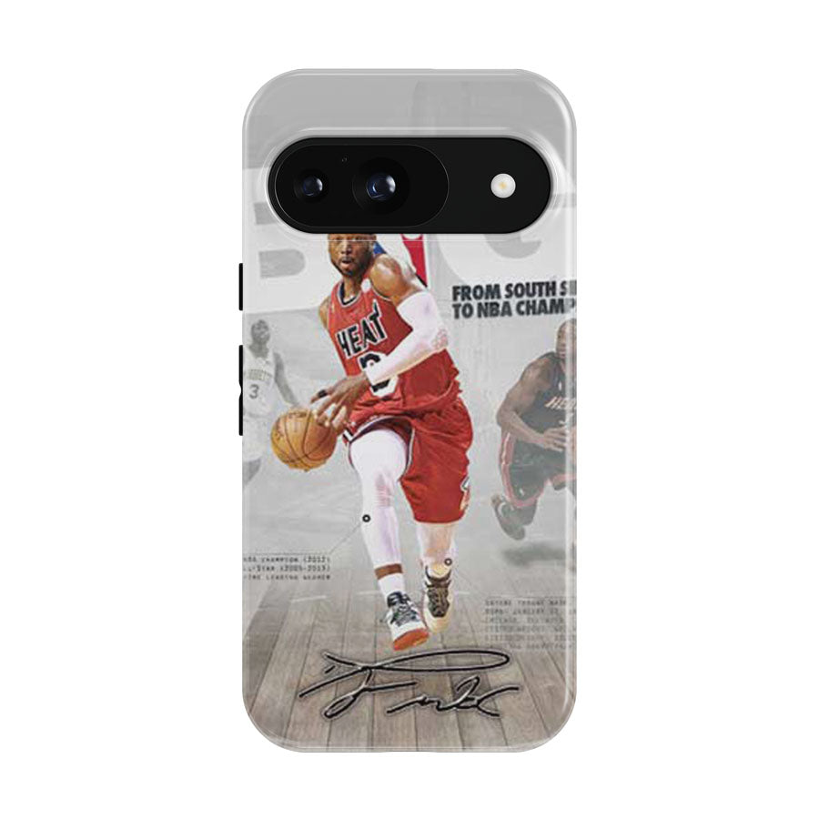 Dwyane Wade Chicago Bulls Google Pixel 9 | 10 Pro Case