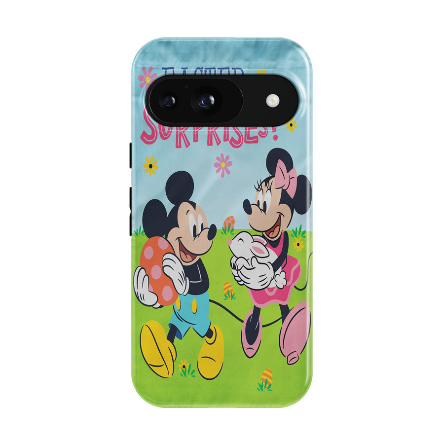 Easter Surprise Mickey And Minnie Google Pixel 9 | 10 Pro Case