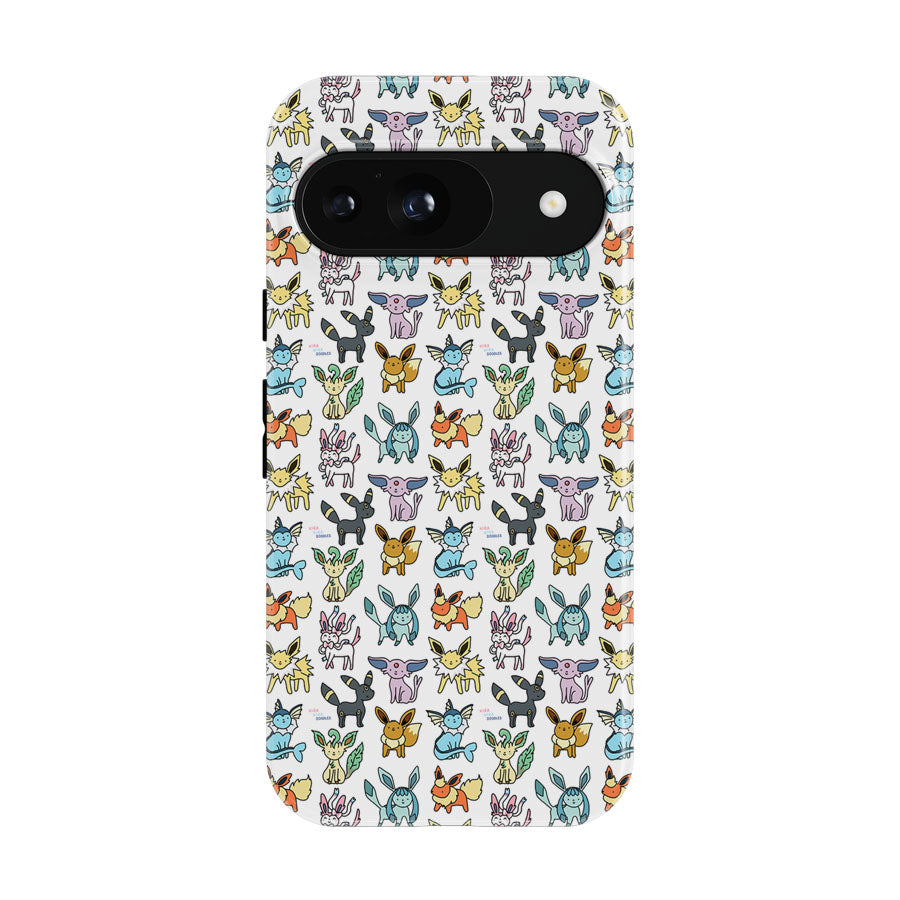 Eevee Pattern Google Pixel 9 | 10 Pro Case