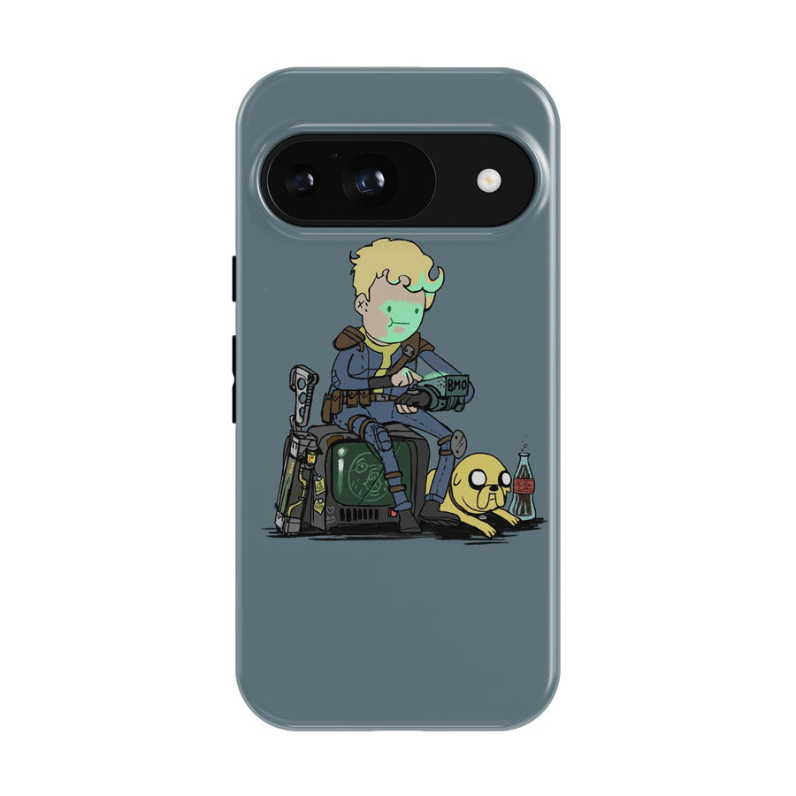 Fallout Adventure Time Vault Boy Google Pixel 9 | 10 Pro Case