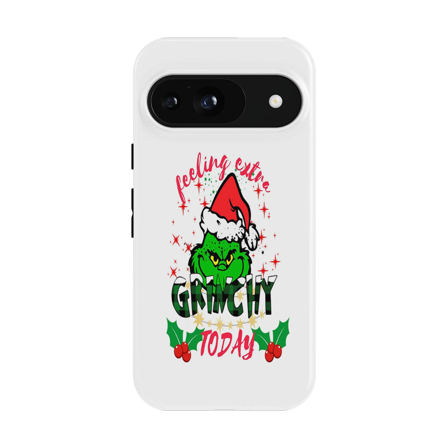 Feeling Extra Grinchy Today Christmas Grinchmas Google Pixel 9 | 10 Pro Case