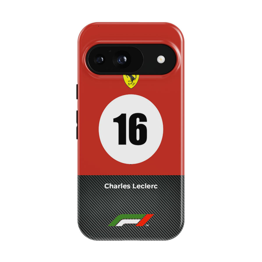 Ferrari Charles Leclerc Google Pixel 9 | 10 Pro Case