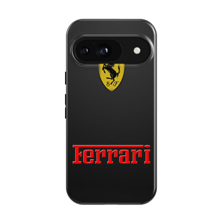 Ferrari Gray Pattern Google Pixel 9 | 10 Pro Case
