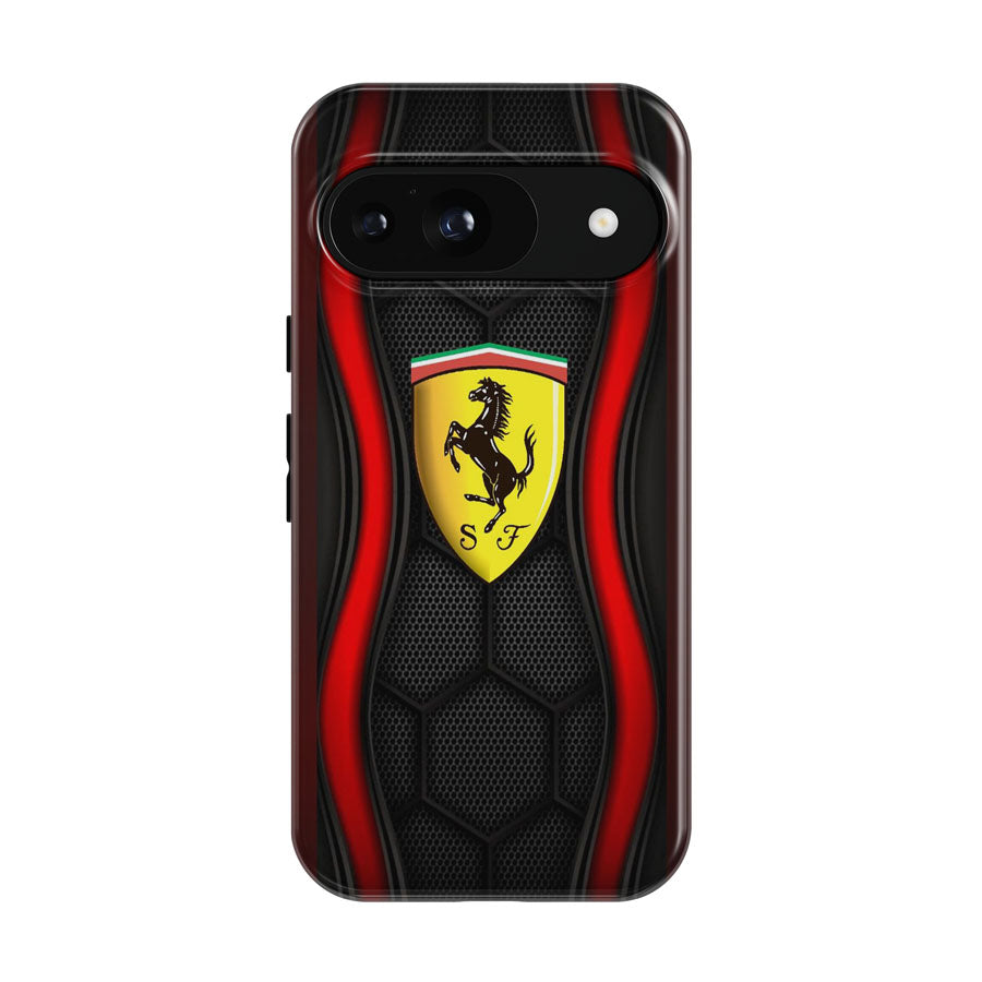 Ferrari Italian Car Emblem Wallpaper Google Pixel 9 | 10 Pro Case