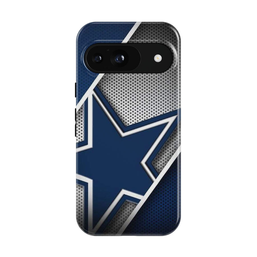 Fiber Blue Star Dallas Cowboys Logo Google Pixel 9 | 10 Pro Case