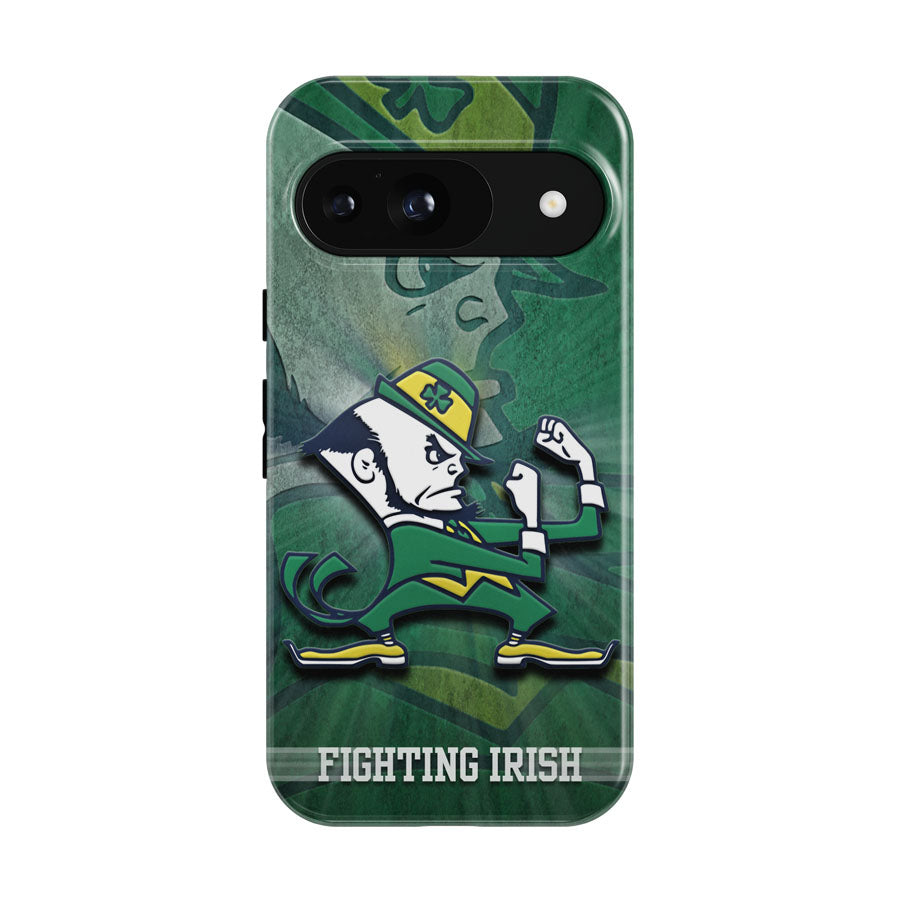 Fighting Irish Notre Dame Spot Light Green Google Pixel 9 | 10 Pro Case