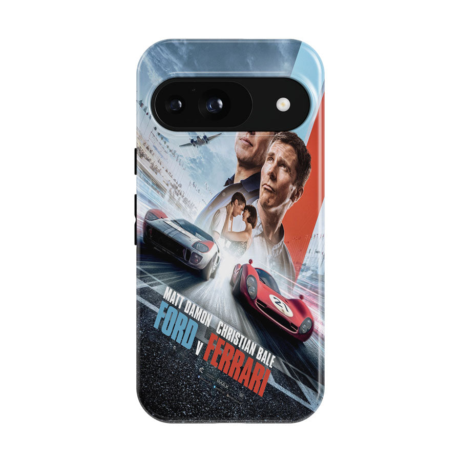 Ford Vs Ferrari Race Car Movie Poster Google Pixel 9 | 10 Pro Case