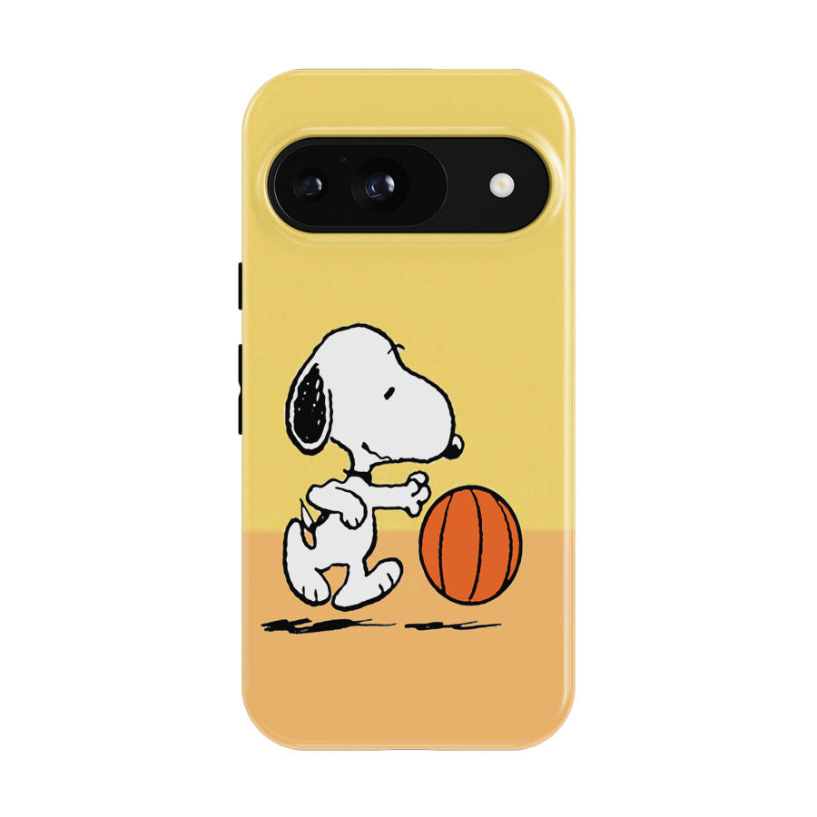 Funny Snoopy Play Basket Google Pixel 9 | 10 Pro Case