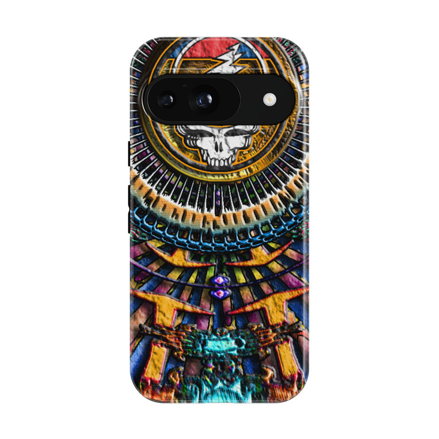 Grateful Dead I Steal Your Face Mandala Style Google Pixel 9 | 10 Pro Case