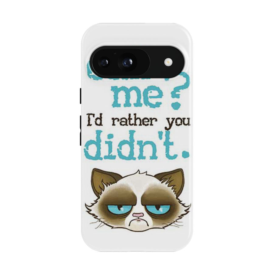Grumpy Cat Call Me Google Pixel 9 | 10 Pro Case