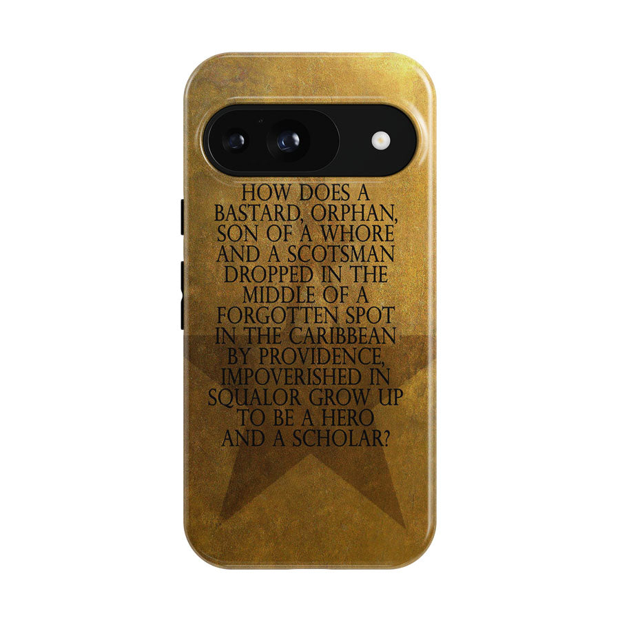 Hamilton Broadway Quotes Google Pixel 9 | 10 Pro Case