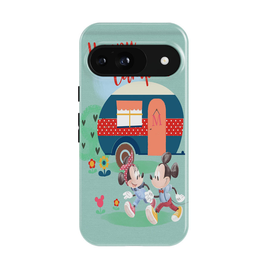 Happy Campers Mickey & Minnie Google Pixel 9 | 10 Pro Case