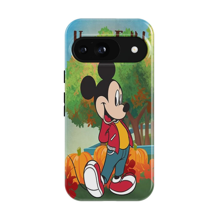 Happy Fall Pumpkin Patch Mickey Google Pixel 9 | 10 Pro Case