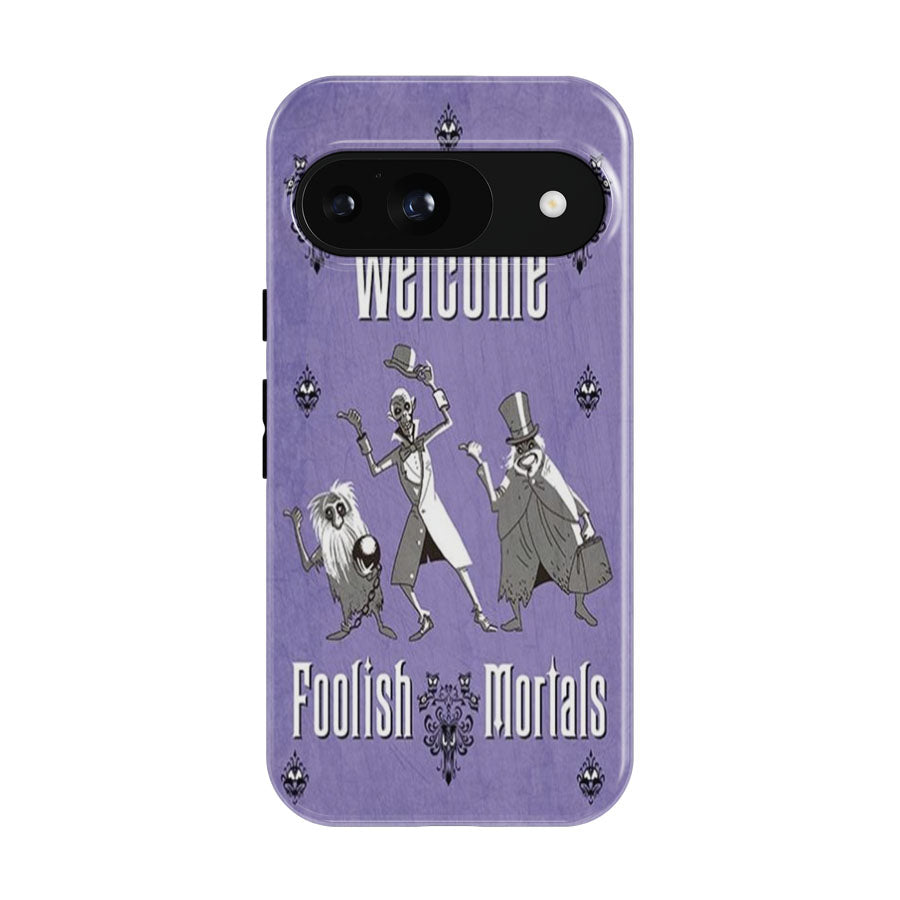 Haunted Mansion Hitchhiking Ghosts Foolish Mortals Google Pixel 9 | 10 Pro Case