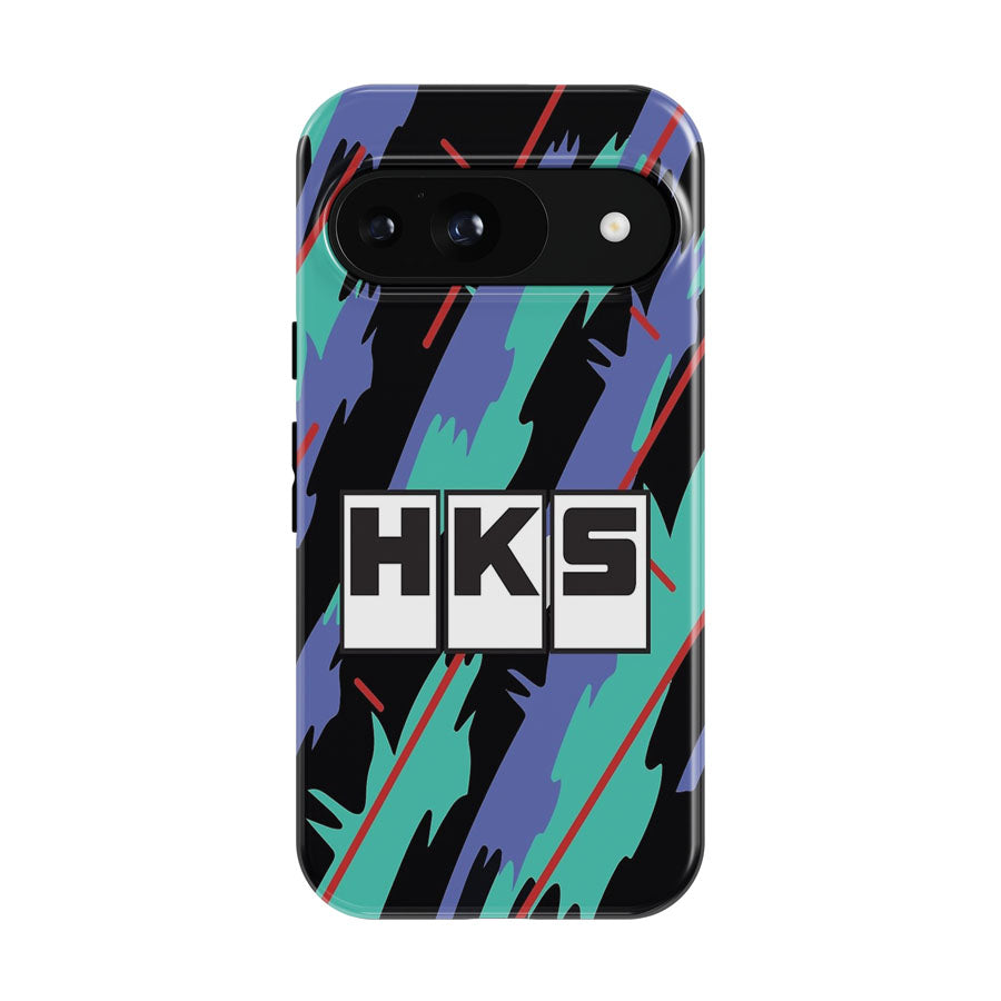 Hks Retro Pattern Google Pixel 9 | 10 Pro Case