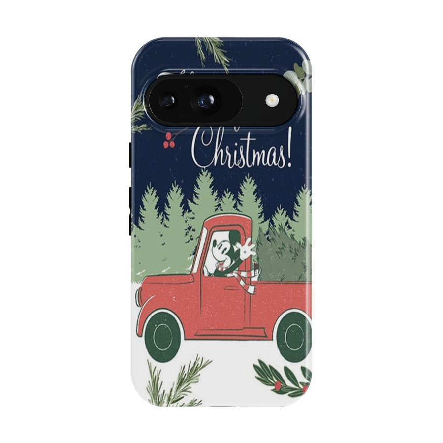 Home For Christmas Mickey Google Pixel 9 | 10 Pro Case