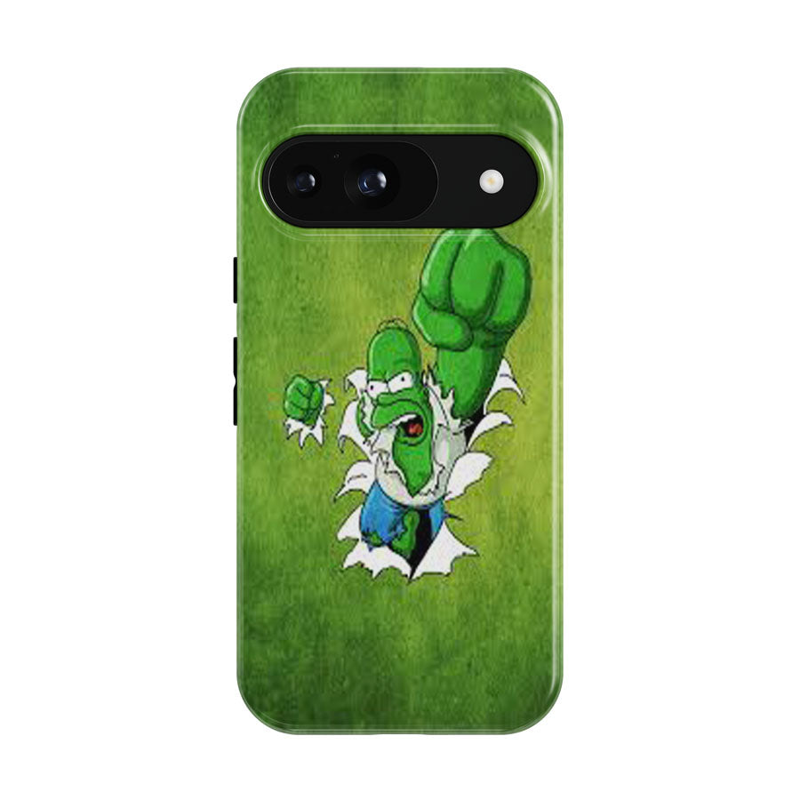 Homer Simpson Green Google Pixel 9 | 10 Pro Case