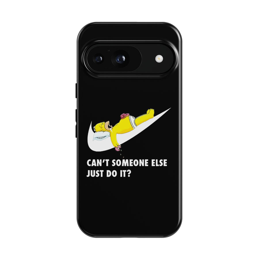 Homer Simpson Nike Black Google Pixel 9 | 10 Pro Case