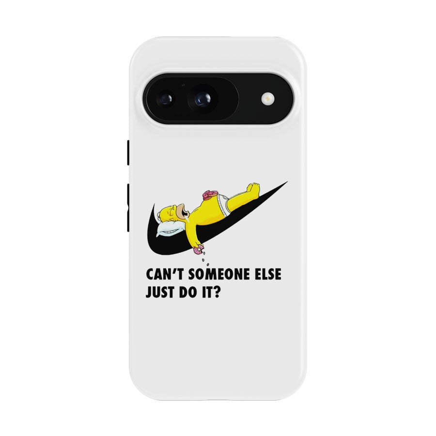 Homer Simpson Nike White Google Pixel 9 | 10 Pro Case