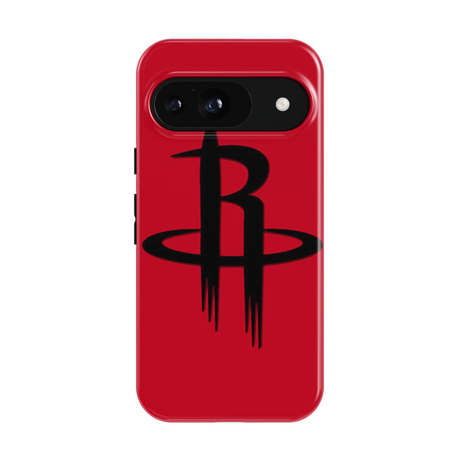Houston Rockets Logo Red Google Pixel 9 | 10 Pro Case