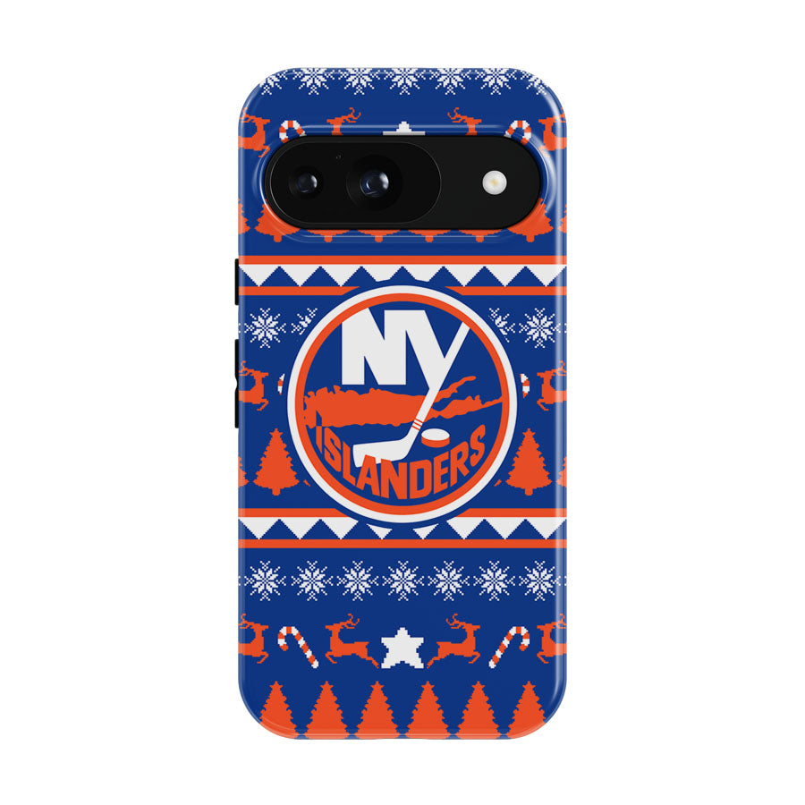 Islanders Christmas Sweater Google Pixel 9 | 10 Pro Case
