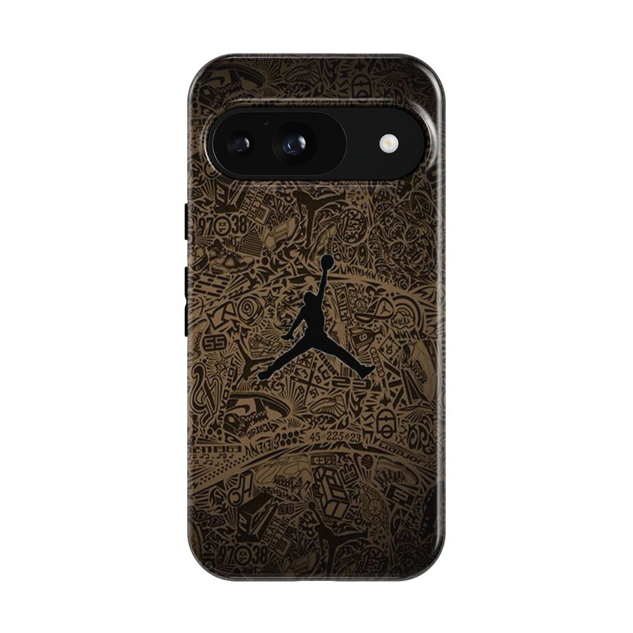 Jordan Pattern Google Pixel 9 | 10 Pro Case