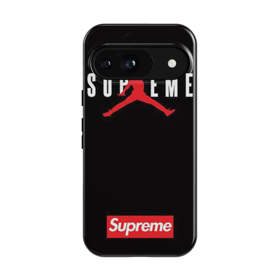 Jordan Supreme Black Google Pixel 9 | 10 Pro Case