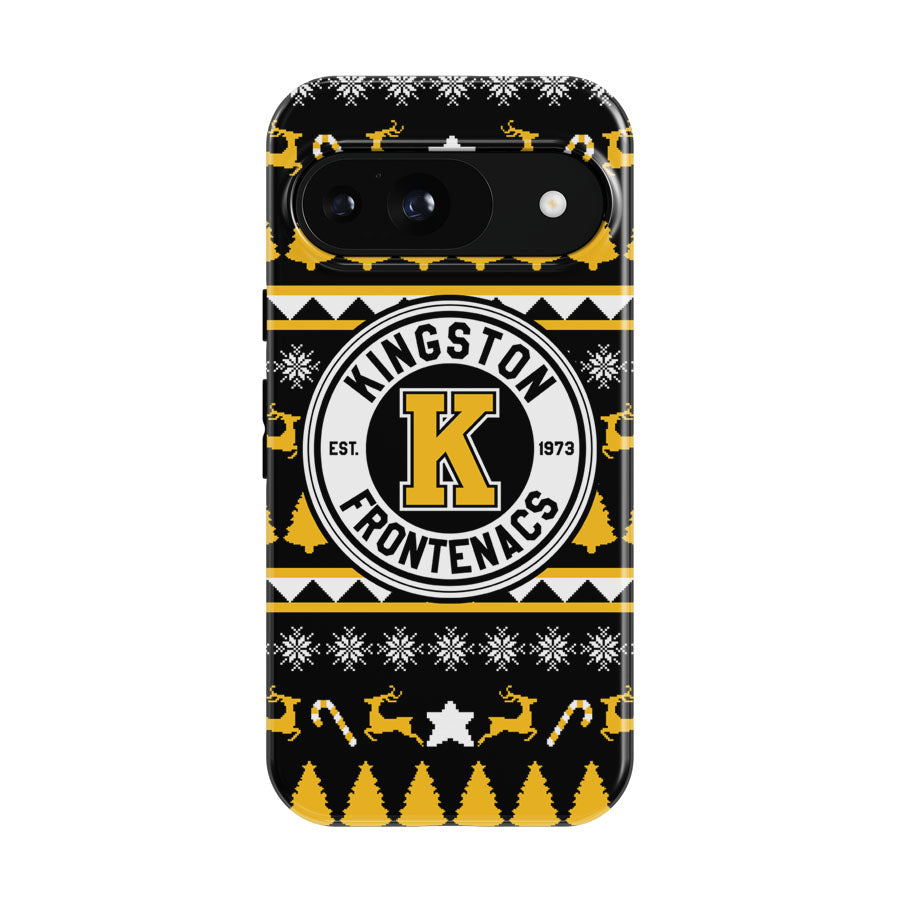 Kingston Frontenacs Christmas Sweater Google Pixel 9 | 10 Pro Case