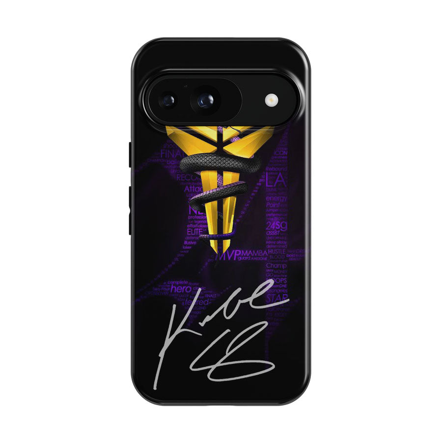 Kobe Bryant Nba Black Mamba Google Pixel 9 | 10 Pro Case
