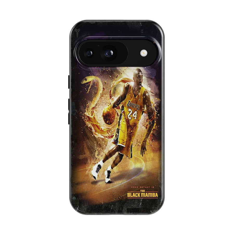 Kobe Bryant The Black Mamba Lakers Google Pixel 9 | 10 Pro Case