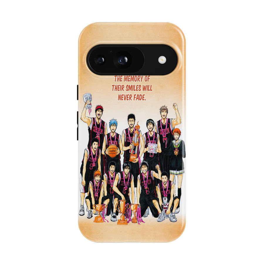 Kuroko No Basket Champion Never Fade Quotes Google Pixel 9 | 10 Pro Case