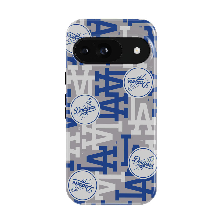 La Dodgers Pattern Google Pixel 9 | 10 Pro Case