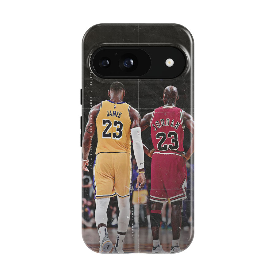 Lebron James And Jordan Nba Google Pixel 9 | 10 Pro Case